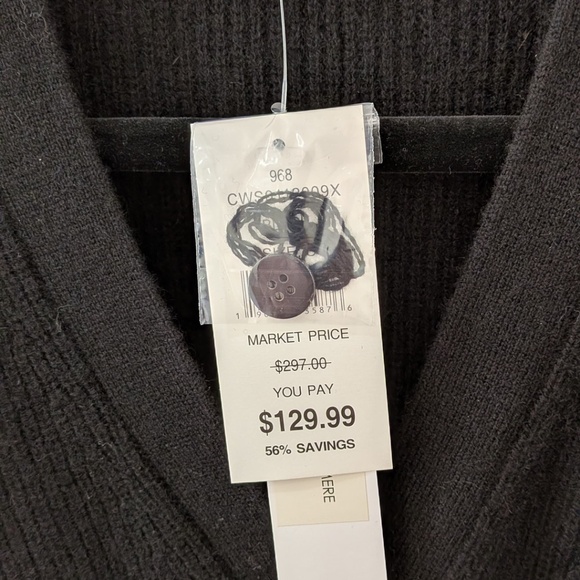 Design 365 Cashmere Cardigan, Brand New, Size S - Picture 3 of 5